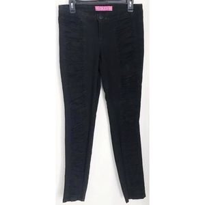 GLO’s Roulette Ruffle Low Waisted Skinny Jeans